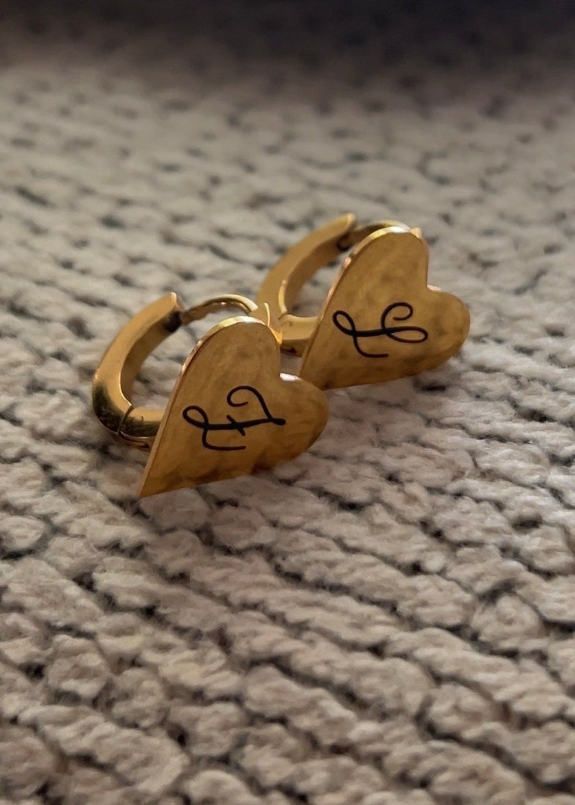 Love Huggie Earrings