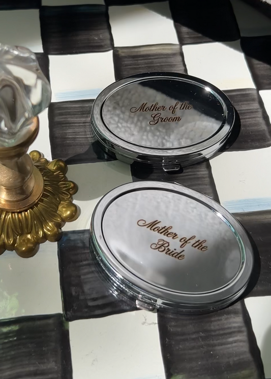 Oval Mirror Compact