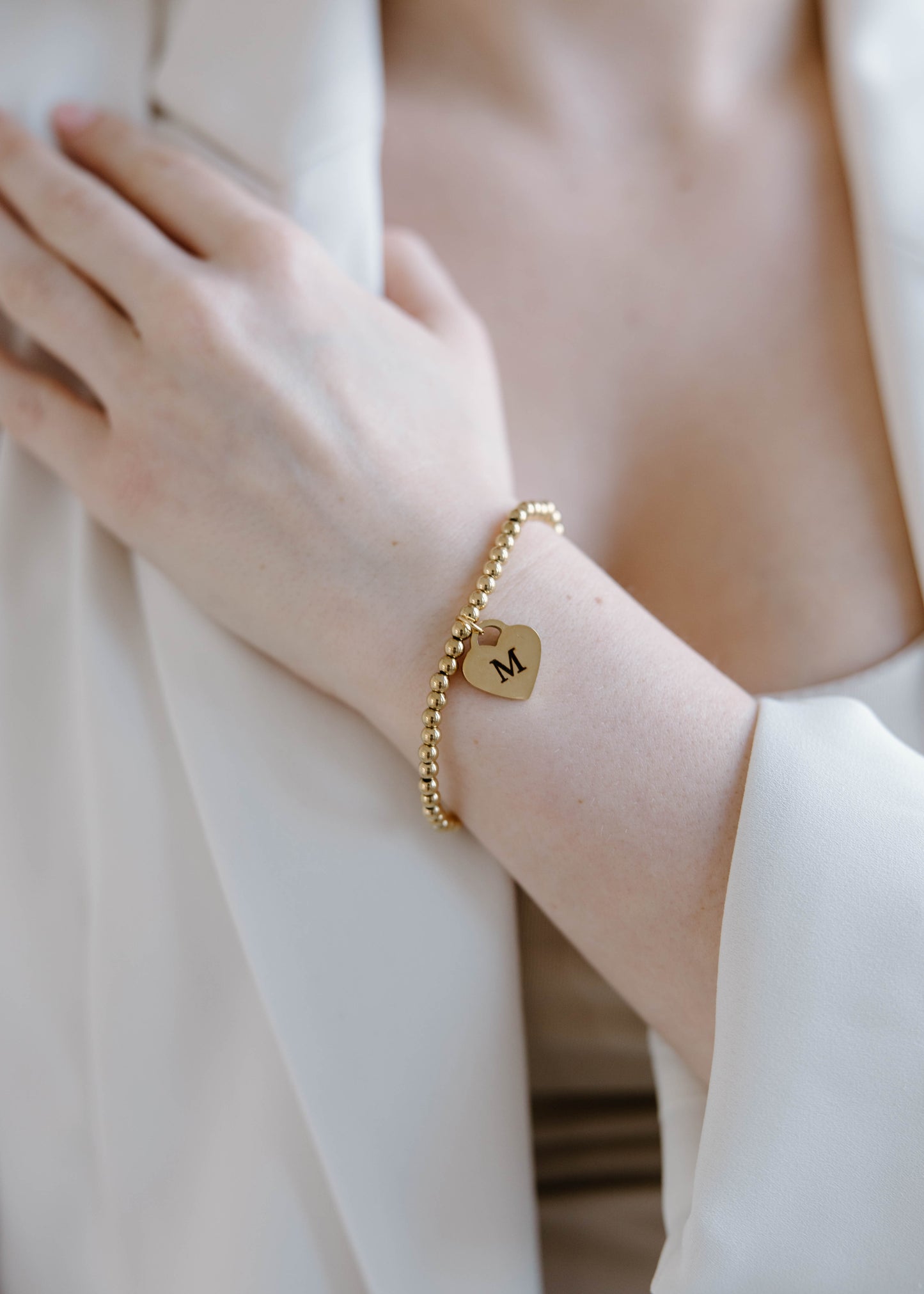 Heart Beaded Bracelet